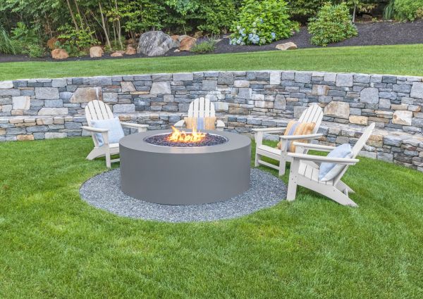 Stone Wall Installation in Grove City