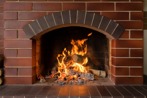 Brick Fireplace Installation in Grove City