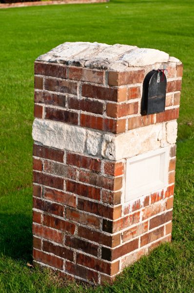 Brick Mailbox Installation in Grove City